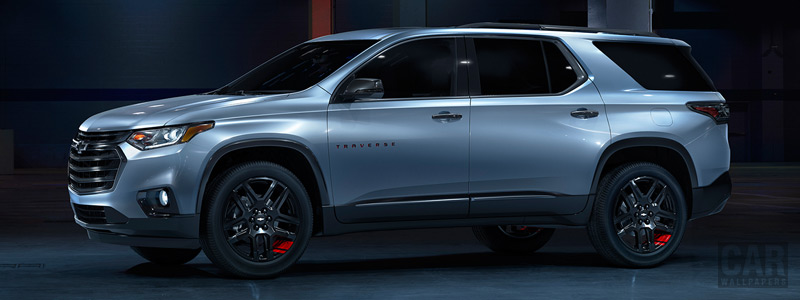 Обои автомобили Chevrolet Traverse Redline - 2017 - Car wallpapers