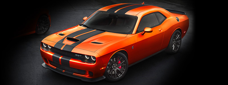 Cars wallpapers Dodge Challenger SRT Hellcat Go Mango - 2016 - Car wallpapers