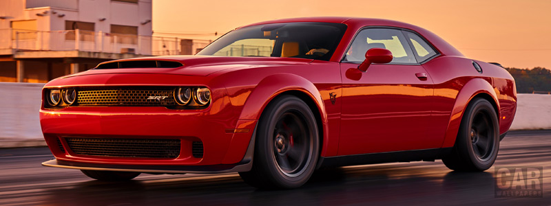 Обои автомобили Dodge Challenger SRT Demon - 2017 - Car wallpapers