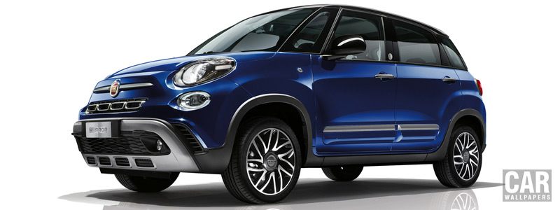 Обои автомобили Fiat 500L Cross Mirror - 2019 - Car wallpapers