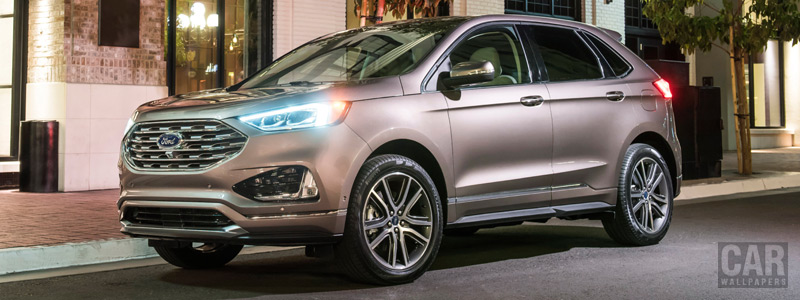 Обои автомобили Ford Edge Titanium Elite - 2018 - Car wallpapers