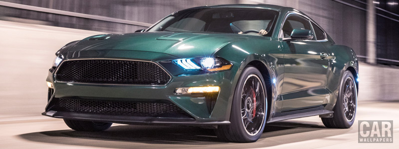 Обои автомобили Ford Mustang Bullitt - 2018 - Car wallpapers