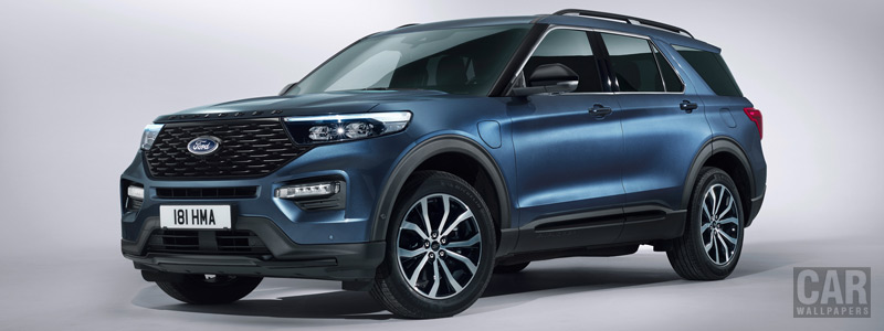 Обои автомобили Ford Explorer Plug-in Hybrid ST-Line - 2019 - Car wallpapers