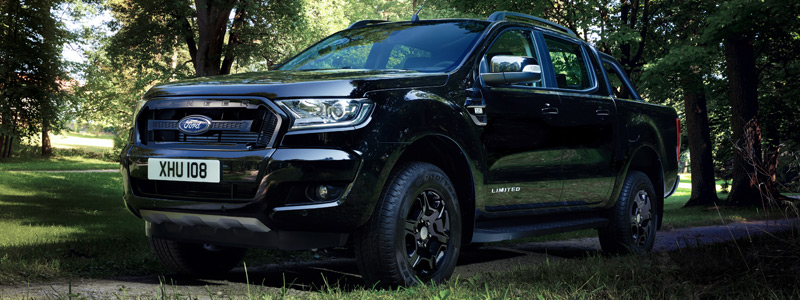 Обои автомобили Ford Ranger Limited Black Edition Double Cab - 2017 - Car wallpapers